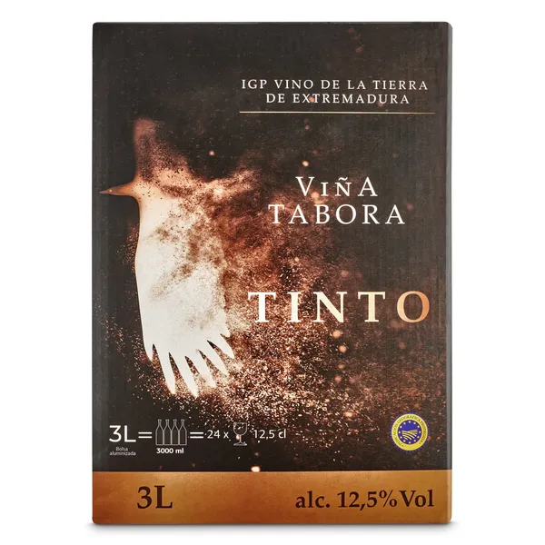 Vino tinto de La tierra de Extremadura Viña Tabora 3 L 2