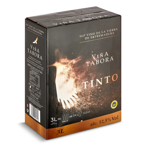 Vino tinto de La tierra de Extremadura Viña Tabora 3 L 3