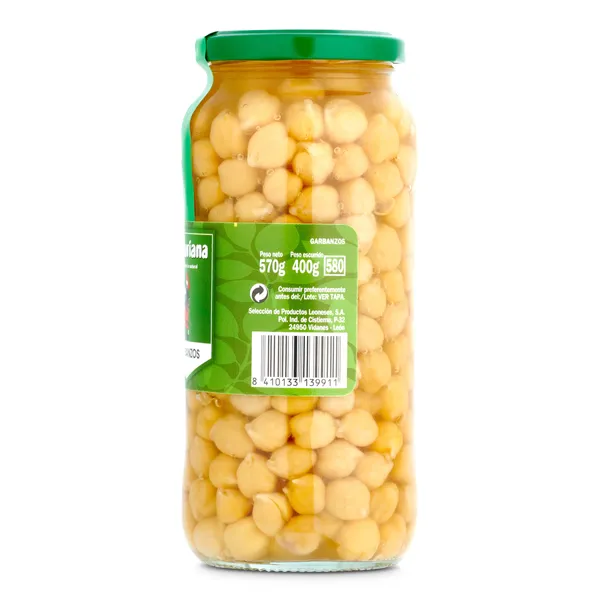 Garbanzos cocidos La Asturiana 400 g 2