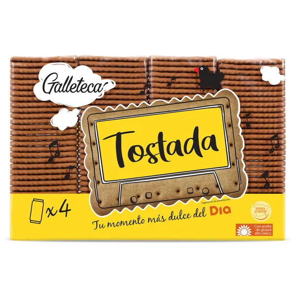 Galletas tostadas Galleteca de Dia 800 g 2