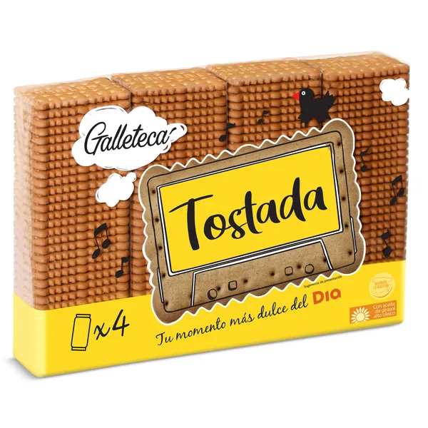 Galletas tostadas Galleteca de Dia 800 g 3