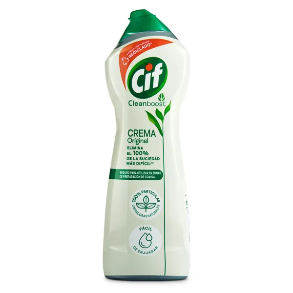 Limpiador baño en crema blanco Cif 750 ml 2