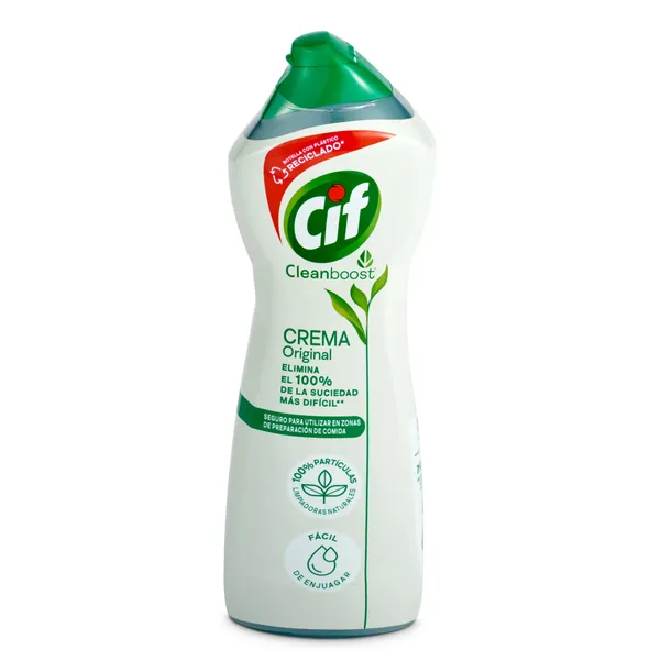 Limpiador baño en crema blanco Cif 750 ml 3