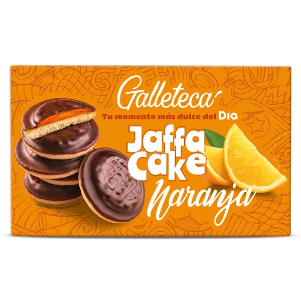 Galletas con chocolate rellenas de naranja Galleteca de Dia 300 g 2