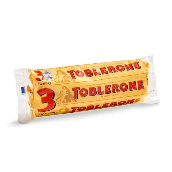 Chocolate con leche suizo con miel y almendras Toblerone 3 x 50 g 3