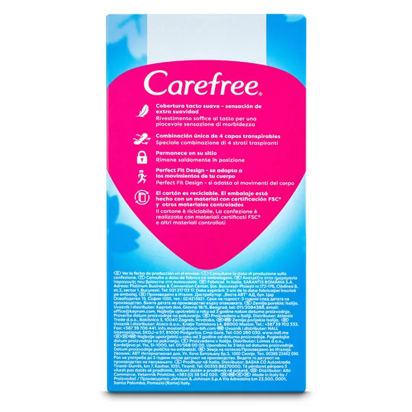 Protegeslips flexiform Carefree caja 30 unidades 4