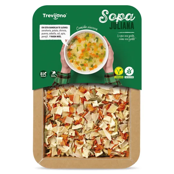 Sopa juliana deshidratada Trevijano 100 g
