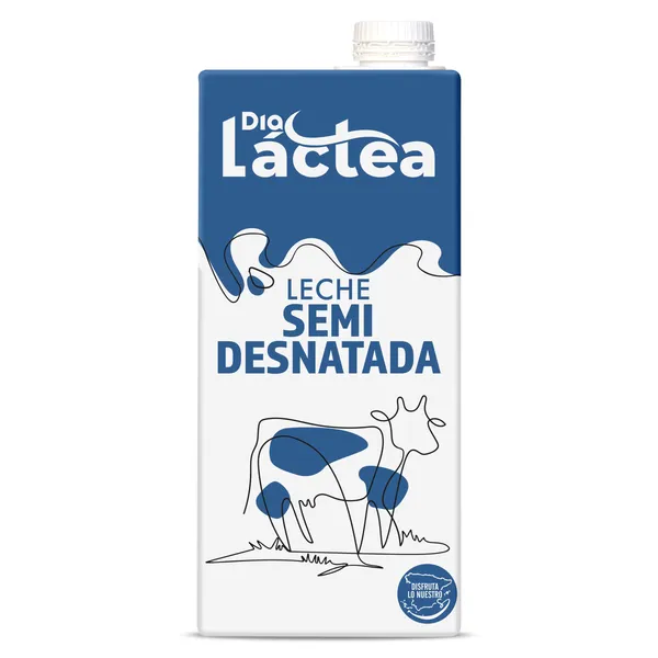 Leche semidesnatada Dia Láctea 1 L 2