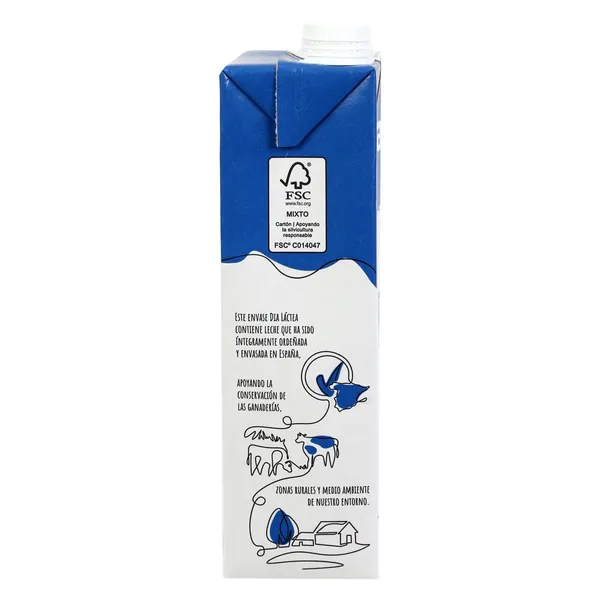 Leche semidesnatada Dia Láctea 1 L 4