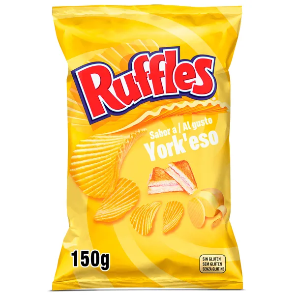Ruffles york queso 150 g 2