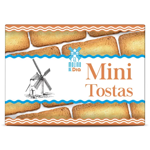 Mini tostas El Molino de Dia 100 g 2