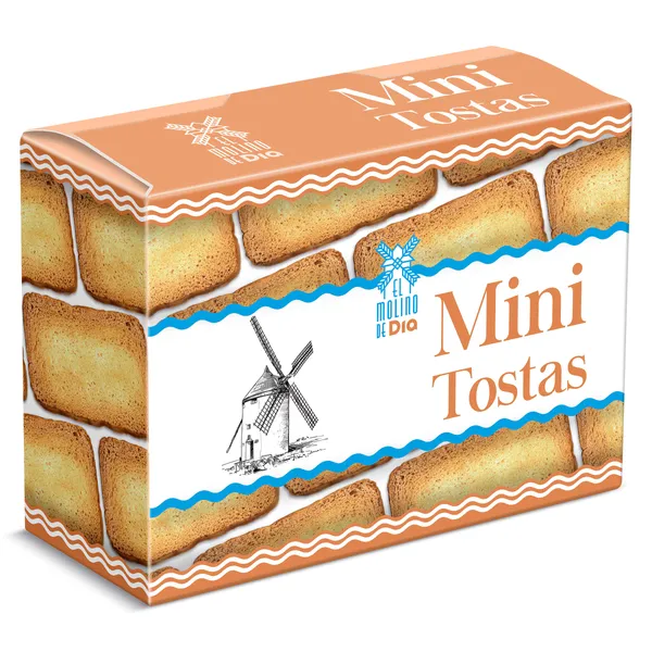 Mini tostas El Molino de Dia 100 g 3