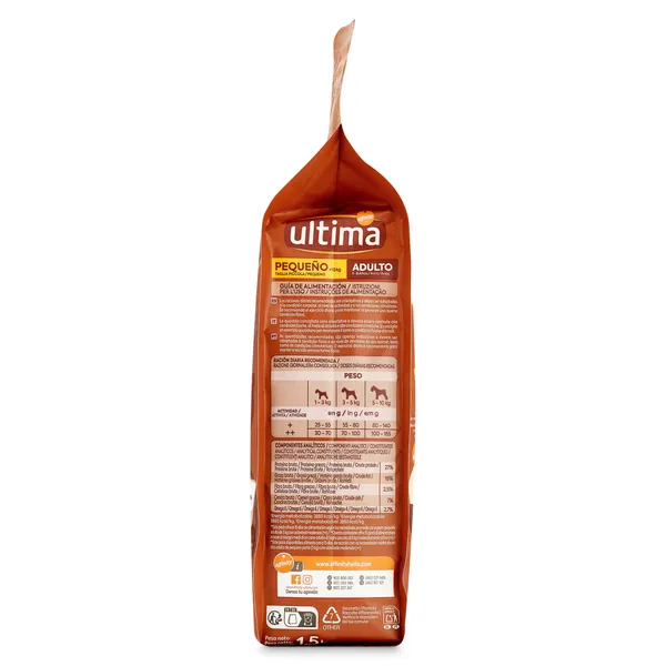 Alimento para perros mini Ultima 1.5 Kg 3