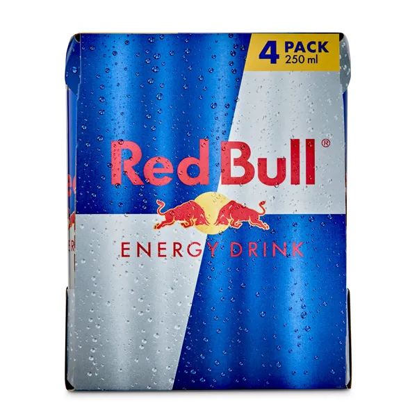 Red Bull pack 4 x 250 ml 2