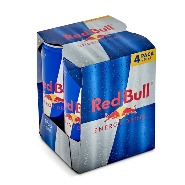 Red Bull pack 4 x 250 ml 3