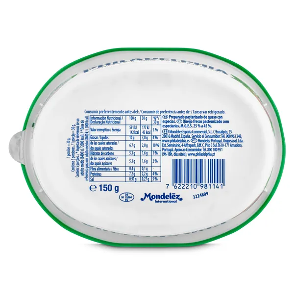 Queso de untar con finas hierbas Philadelphia 150 g 3