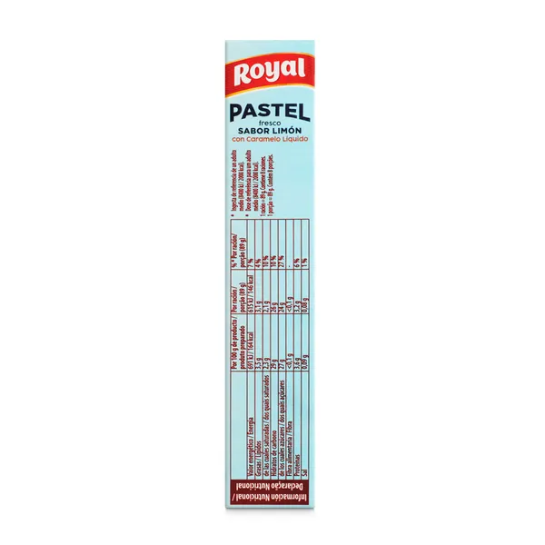 Preparado para pastel fresco sabor limón Royal 103 g 4