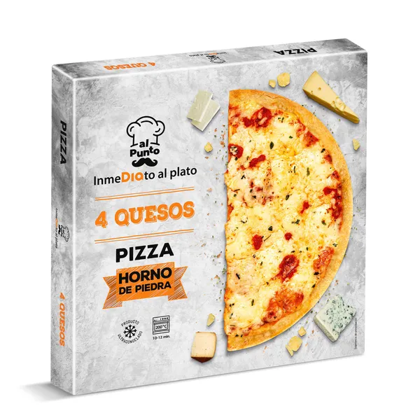 Pizza 4 quesos Dia Al punto 400 g