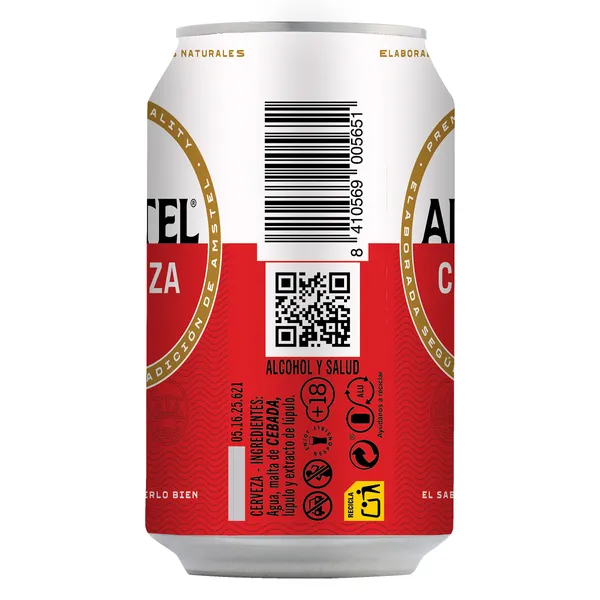 Cerveza Amstel pack 24 x 33 cl 3