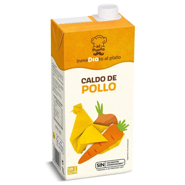 Caldo de pollo Dia Al Punto 1 L 3