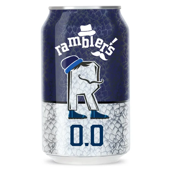 Cerveza 0,0% alcohol Dia Ramblers 33 cl