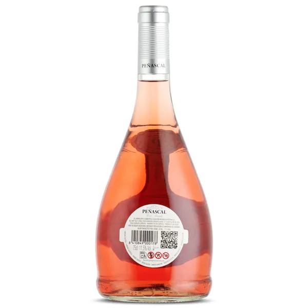 Vino rosado de aguja Peñascal botella 75 cl 2