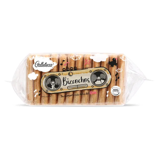 Bizcochos con huevo Galleteca de Dia 400 g 2