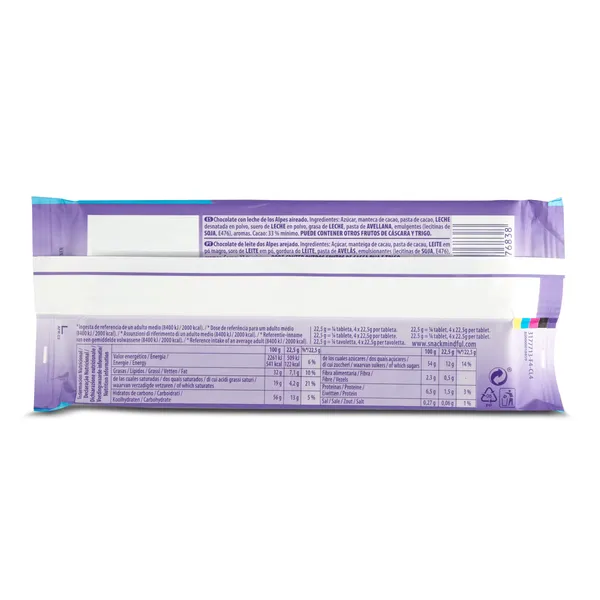 Chocolate con leche bubbly Milka 90 g 2