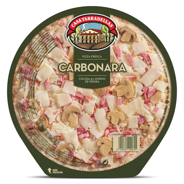 Pizza carbonara Casa Tarradellas 400 g 2