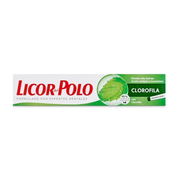 Pasta de dientes clorofila Licor del polo 75 ml 2