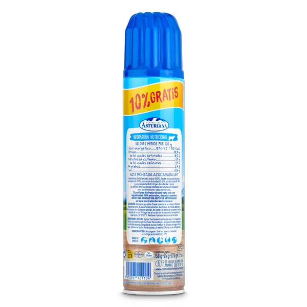 Nata montada Asturiana 250 g 3