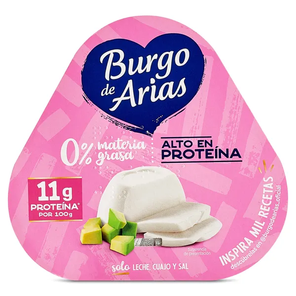 Queso fresco 0% M.G. Burgo de Arias 3 x 72 g 2