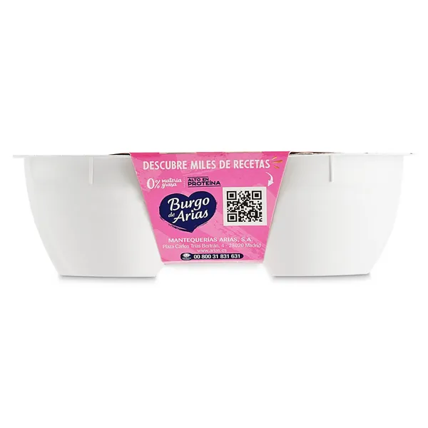 Queso fresco 0% M.G. Burgo de Arias 3 x 72 g 5