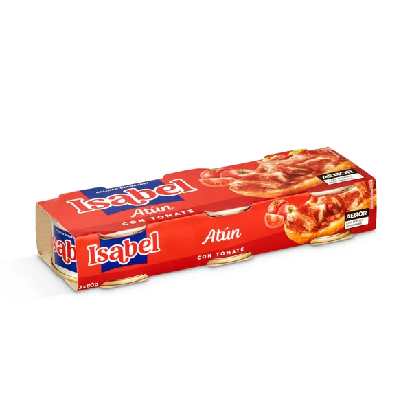 Atún con tomate Isabel lata 3 x 52 g 3