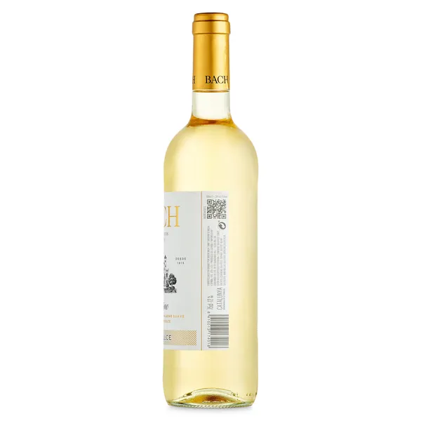 Vino blanco semidulce D.O. Penedés Bach botella 75 cl 2