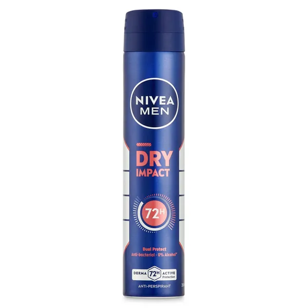 Desodorante dry impact Nivea spray 200 ml 2