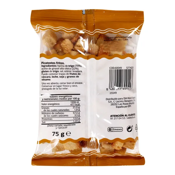 Picatostes fritos El Molino de Dia 75 g 3