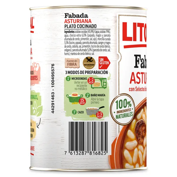 Fabada asturiana Litoral 420 g 2