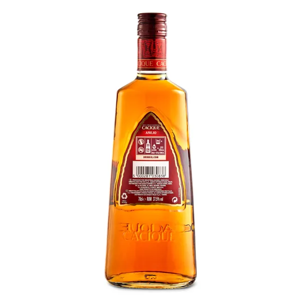 Ron añejo Cacique botella 70 cl 2