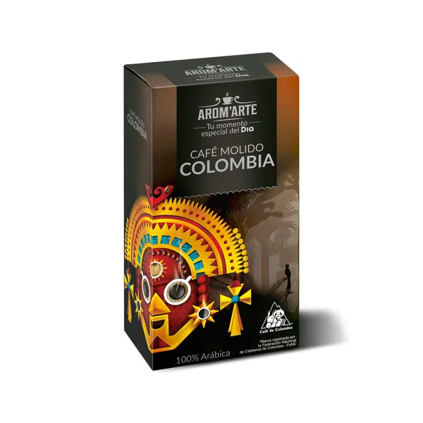 Café molido natural Colombia Arom'arte de Dia bolsa 250 g