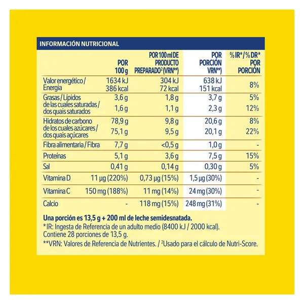Cacao instantáneo Nesquik estuche 2 Kg 3