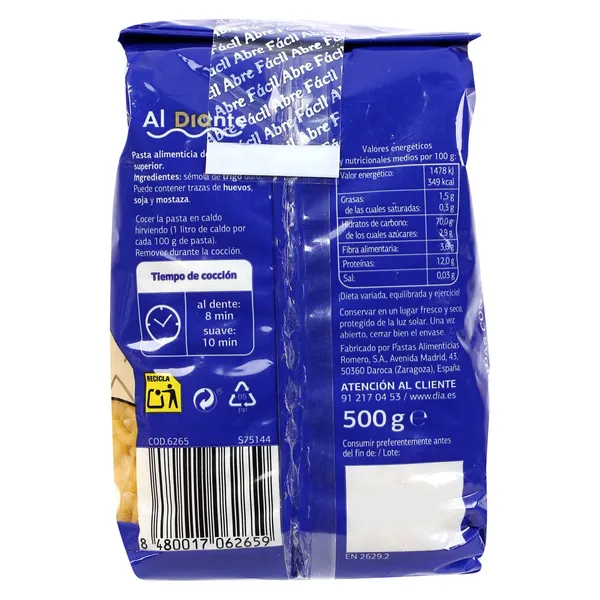 Fideuá Dia Al Diante 500 g 3