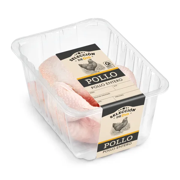 Pollo entero Selección de Dia 2.1 Kg aprox. 3