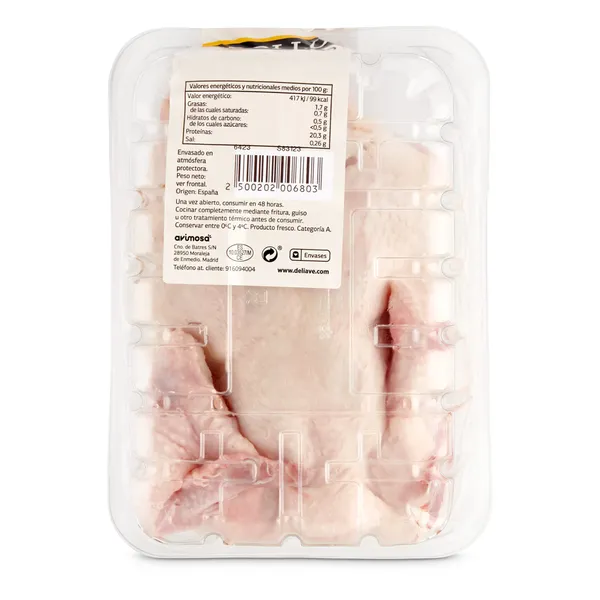 Pollo entero Selección de Dia 2.1 Kg aprox. 4