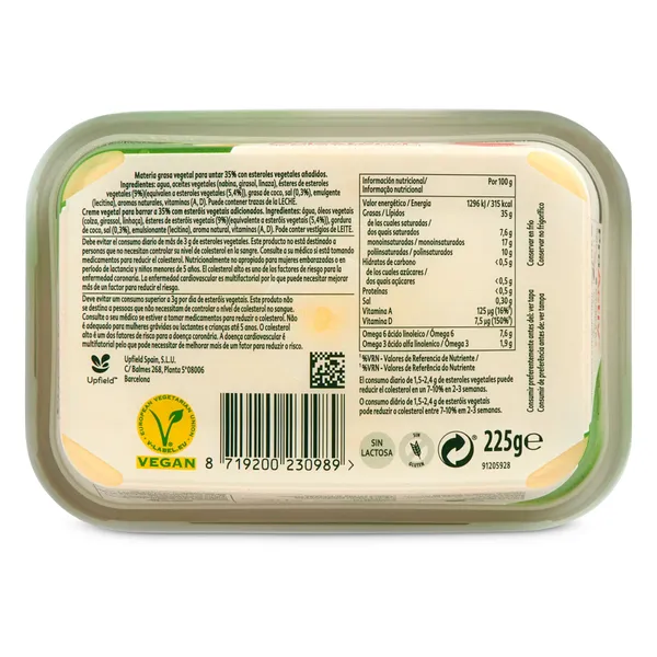 Margarina Proactiv tarrina 225 g 3