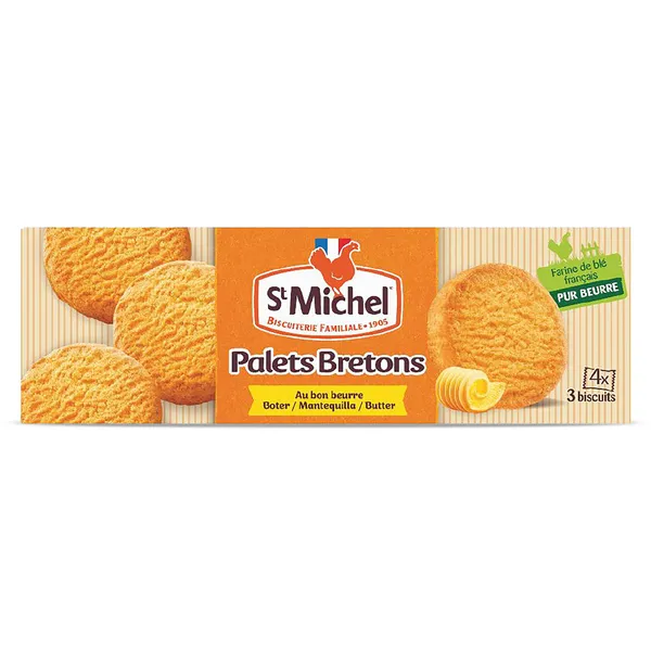 Galletas palets de mantequilla St Michel 150 g 2
