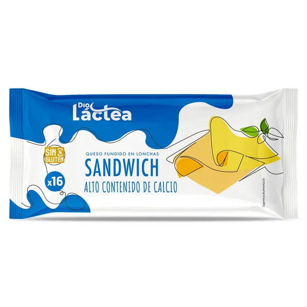 Queso fundido sándwich Dia Láctea 300 g 2
