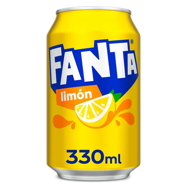 Fanta de limón 330 ml 2