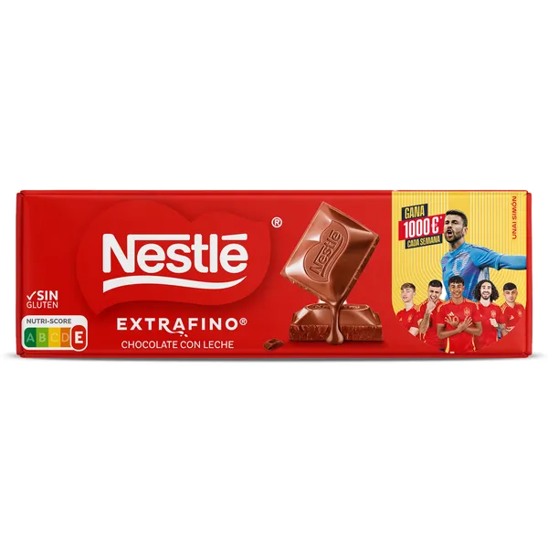 Chocolate con leche Nestlé Extrafino 250 g 2