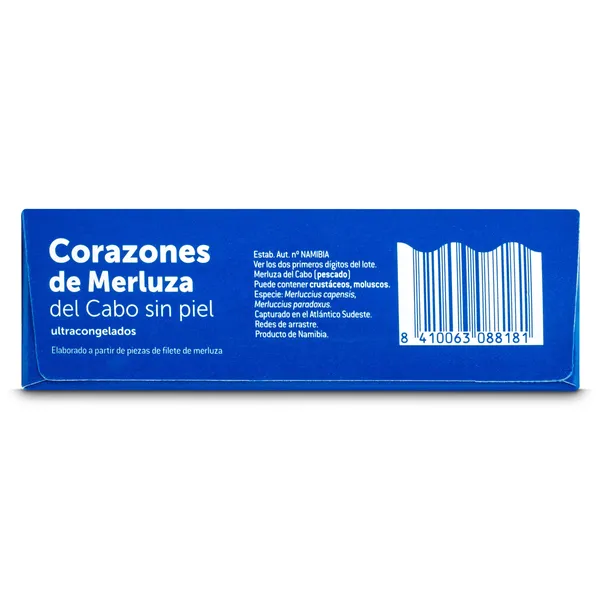 Corazones de merluza Pescanova 500 g 5